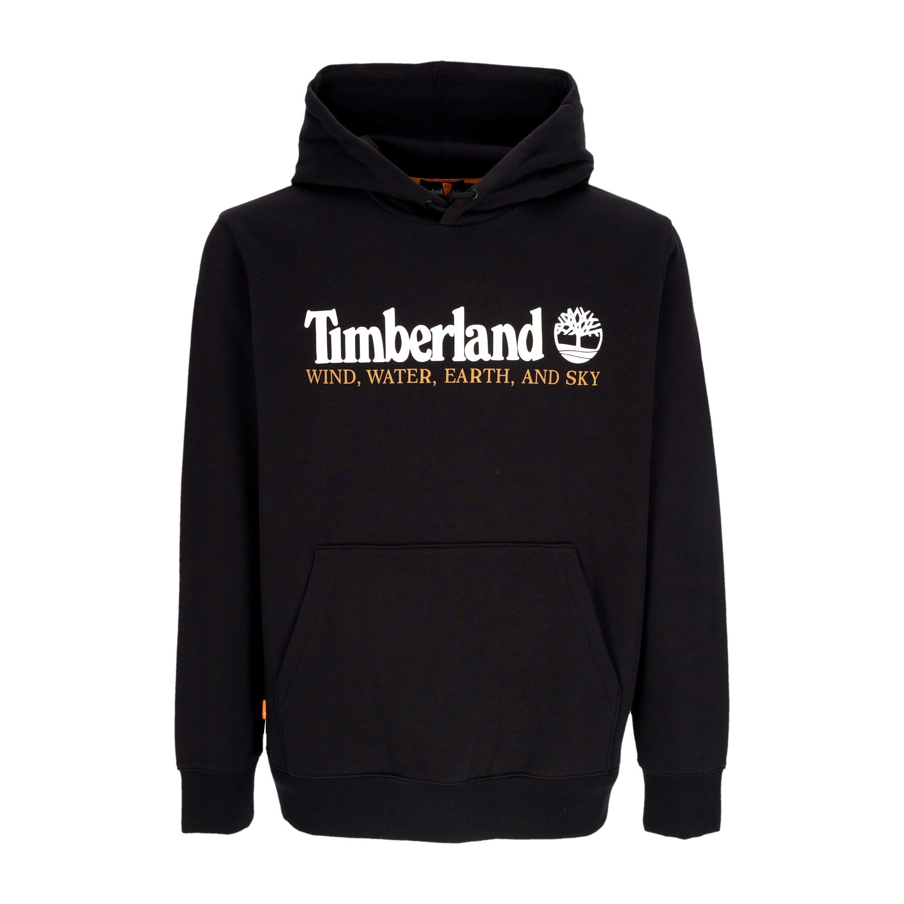 Timberland, Felpa Cappuccio Uomo Wwes Hoodie Bb, Black