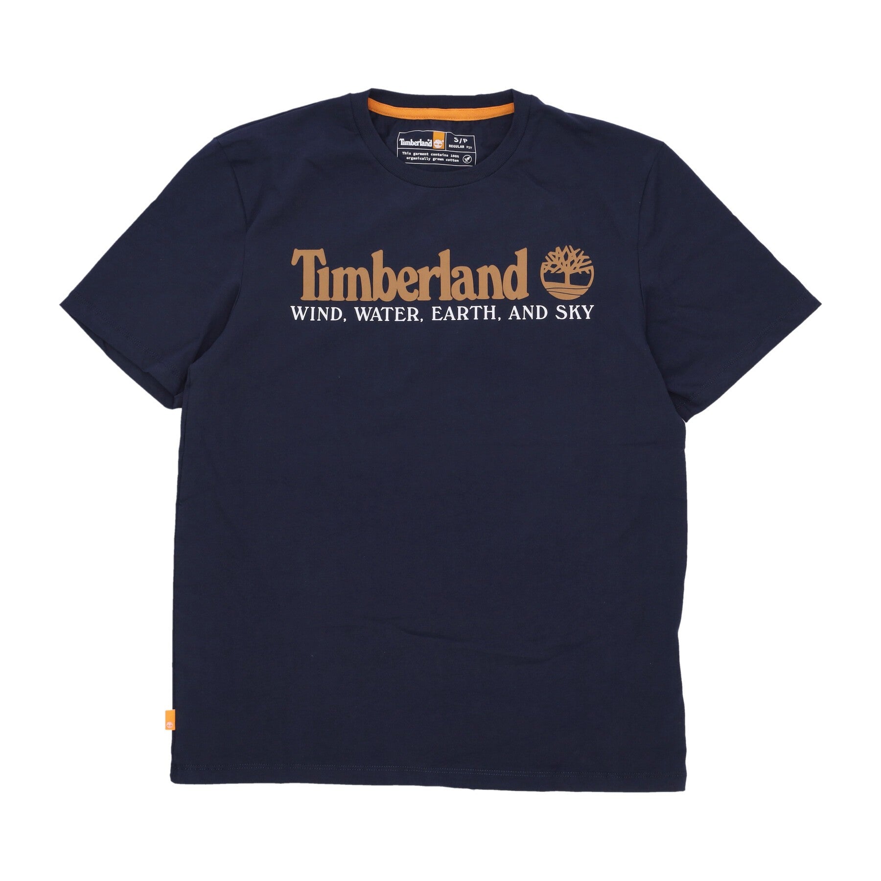 Timberland, Maglietta Uomo Wwes Front Tee, Dark Sapphire