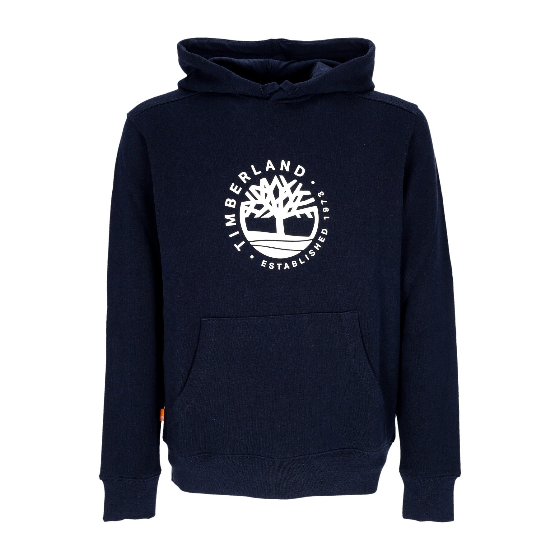 Timberland, Felpa Leggera Cappuccio Uomo Refibra Hooded Sweatshirt, Dark Sapphire