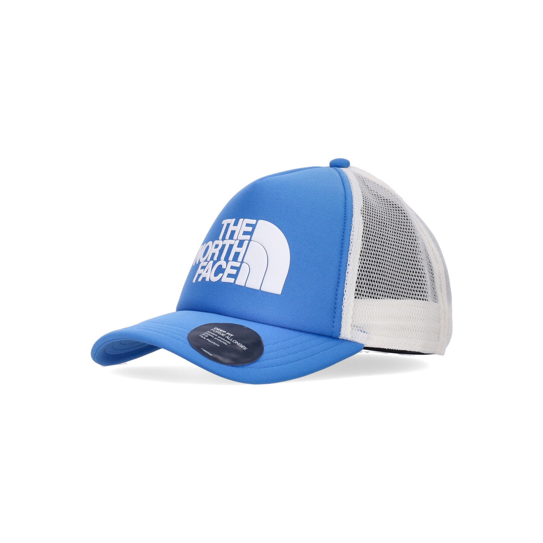 Curved Visor Cap for Men with Trucker Logo