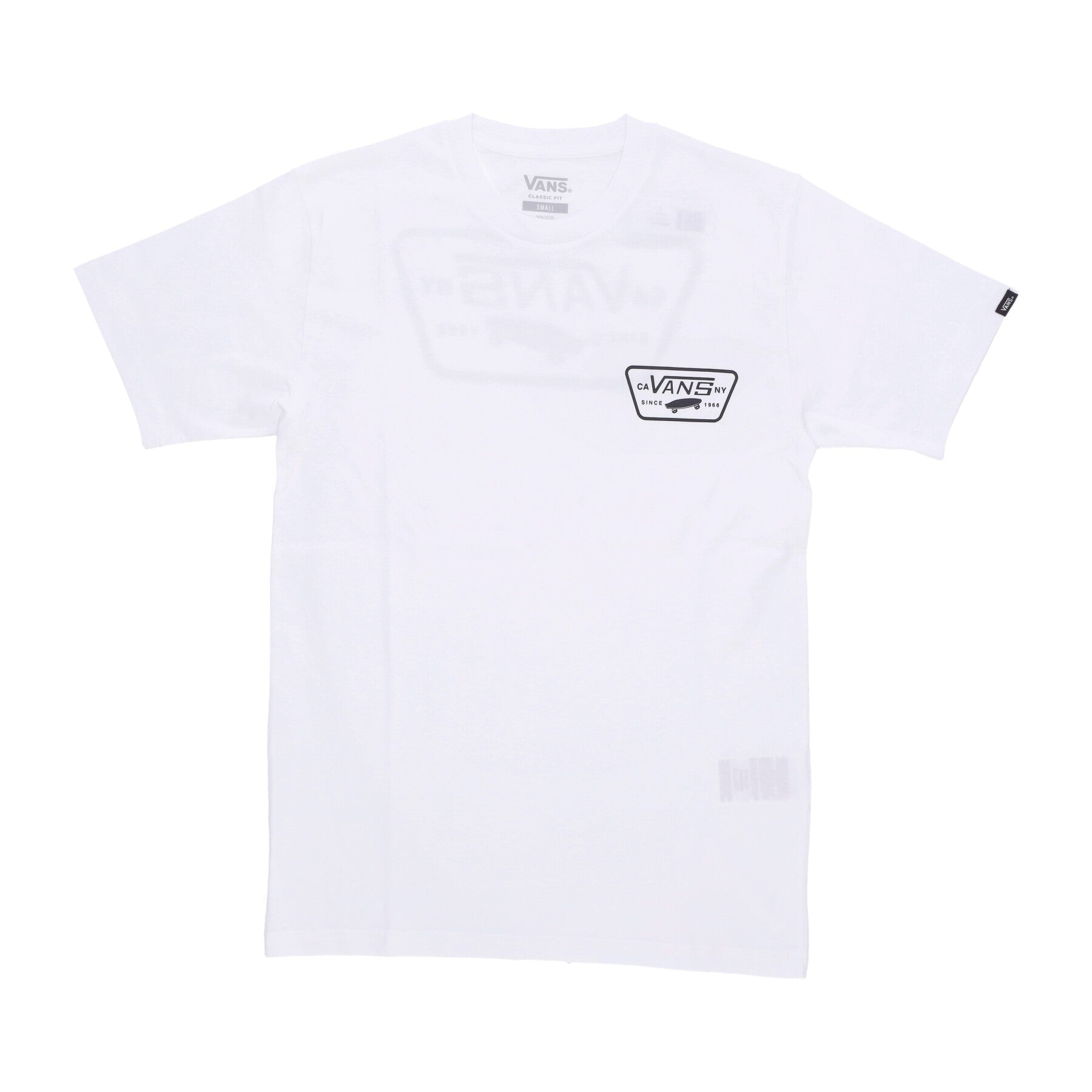 T-shirt en dos complet blanc / Black T -shirt