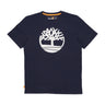 Timberland, Maglietta Uomo K-r Brand Tree Tee, Dark Sapphire