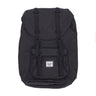 Herschel, Zaino Uomo Little America Mid Volume, Black Crosshatch