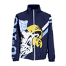 Mitchell & Ness, Giacca A Vento Uomo Ncaa Exploded Logo Warm Up Jacket Unchee, Navy