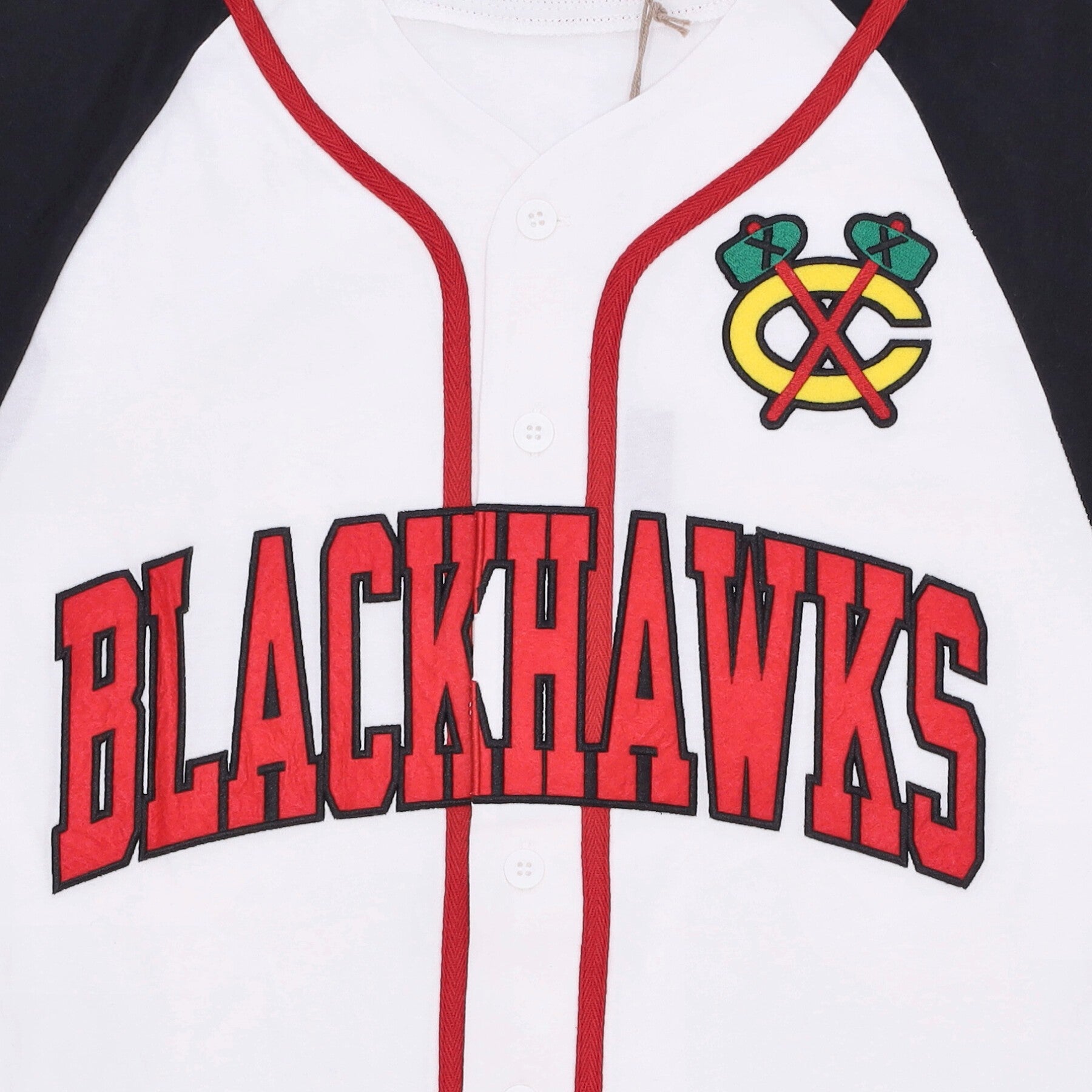 Mitchell & Ness, Casacca Bottoni Uomo Nhl Practice Day Button Front Jersey Chibla, 