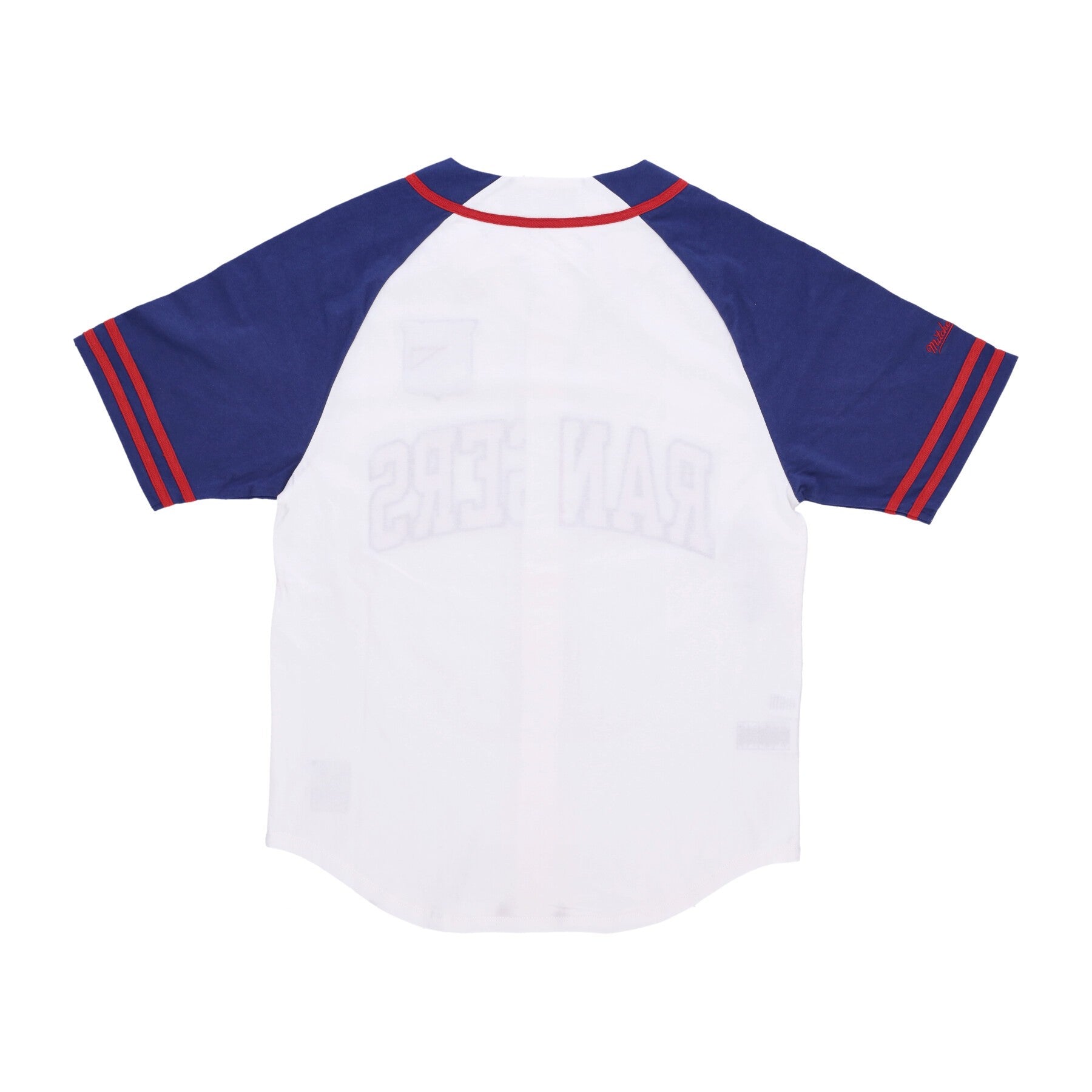 Mitchell & Ness, Casacca Bottoni Uomo Nhl Practice Day Button Front Jersey Neyran, 