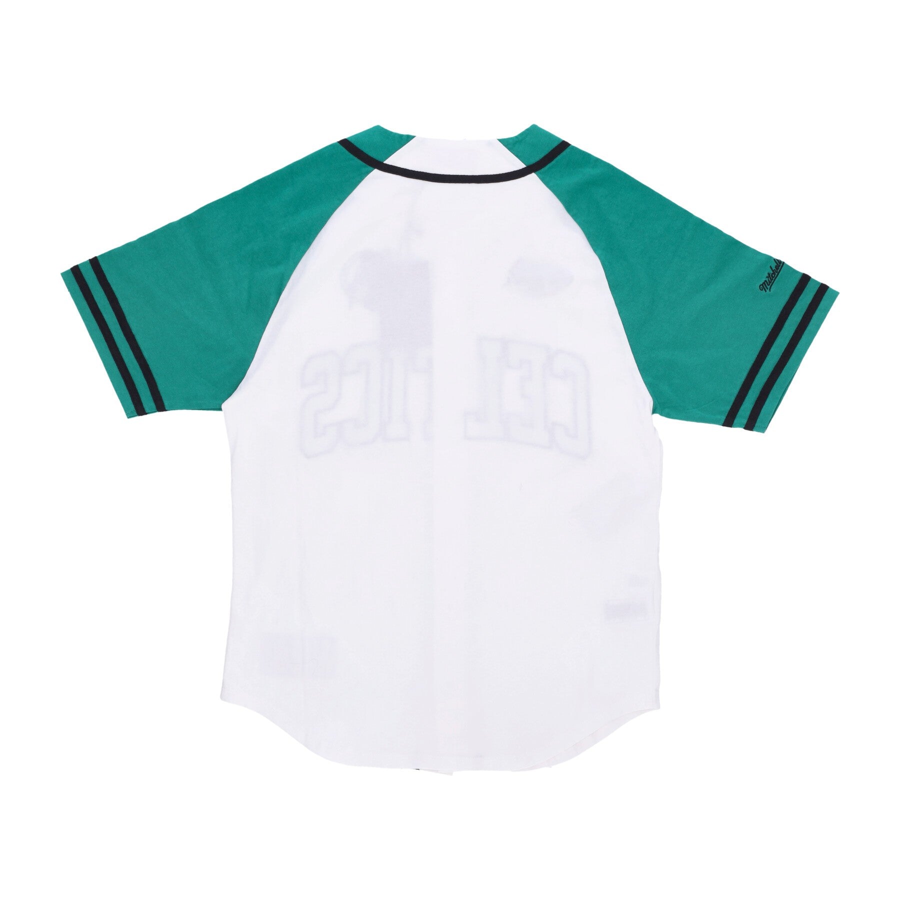 Mitchell & Ness, Casacca Bottoni Uomo Nba Practice Day Button Front Jersey Hardwood Classics Boscel, 