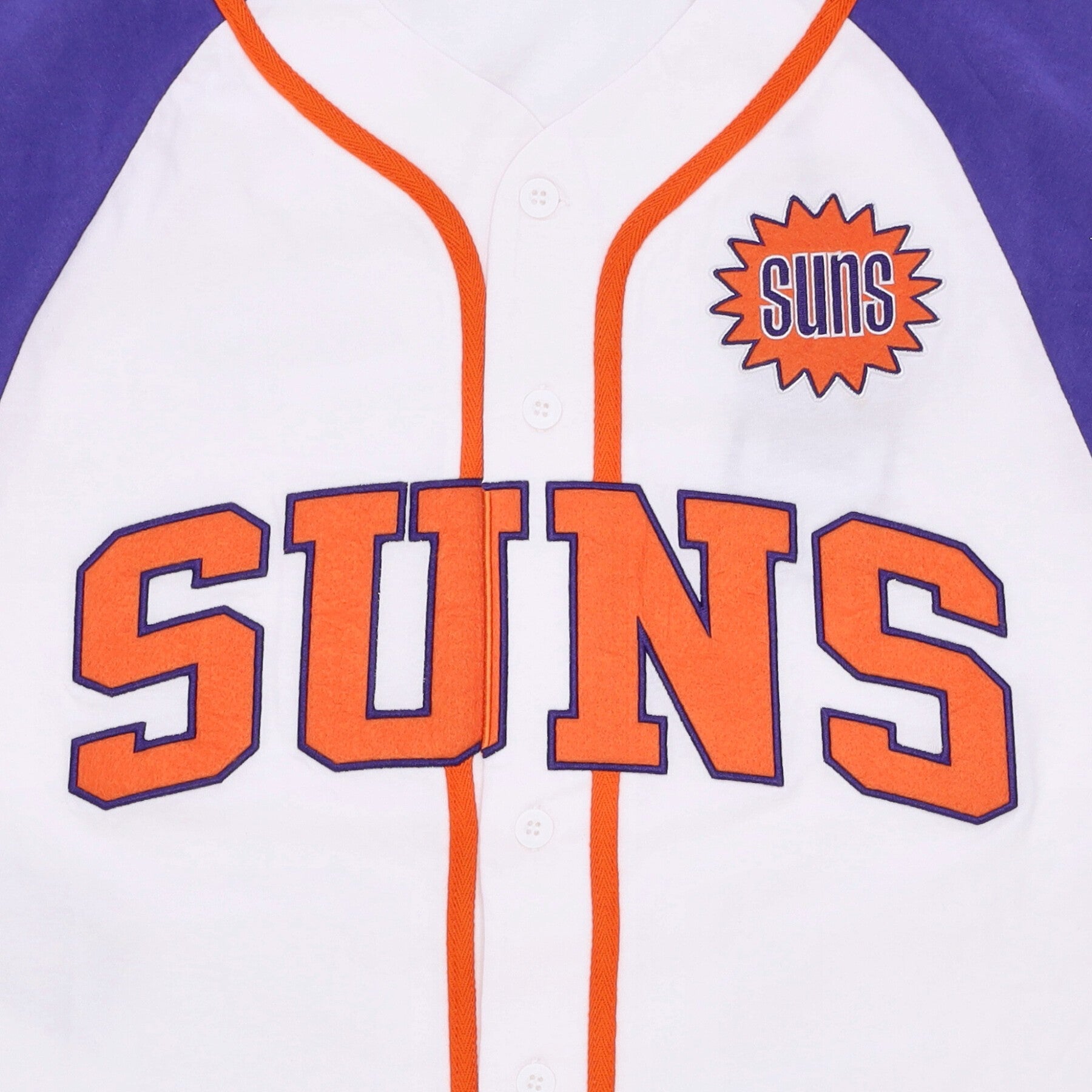 Mitchell & Ness, Casacca Bottoni Uomo Nba Practice Day Button Front Jersey Hardwood Classics Phosun, 