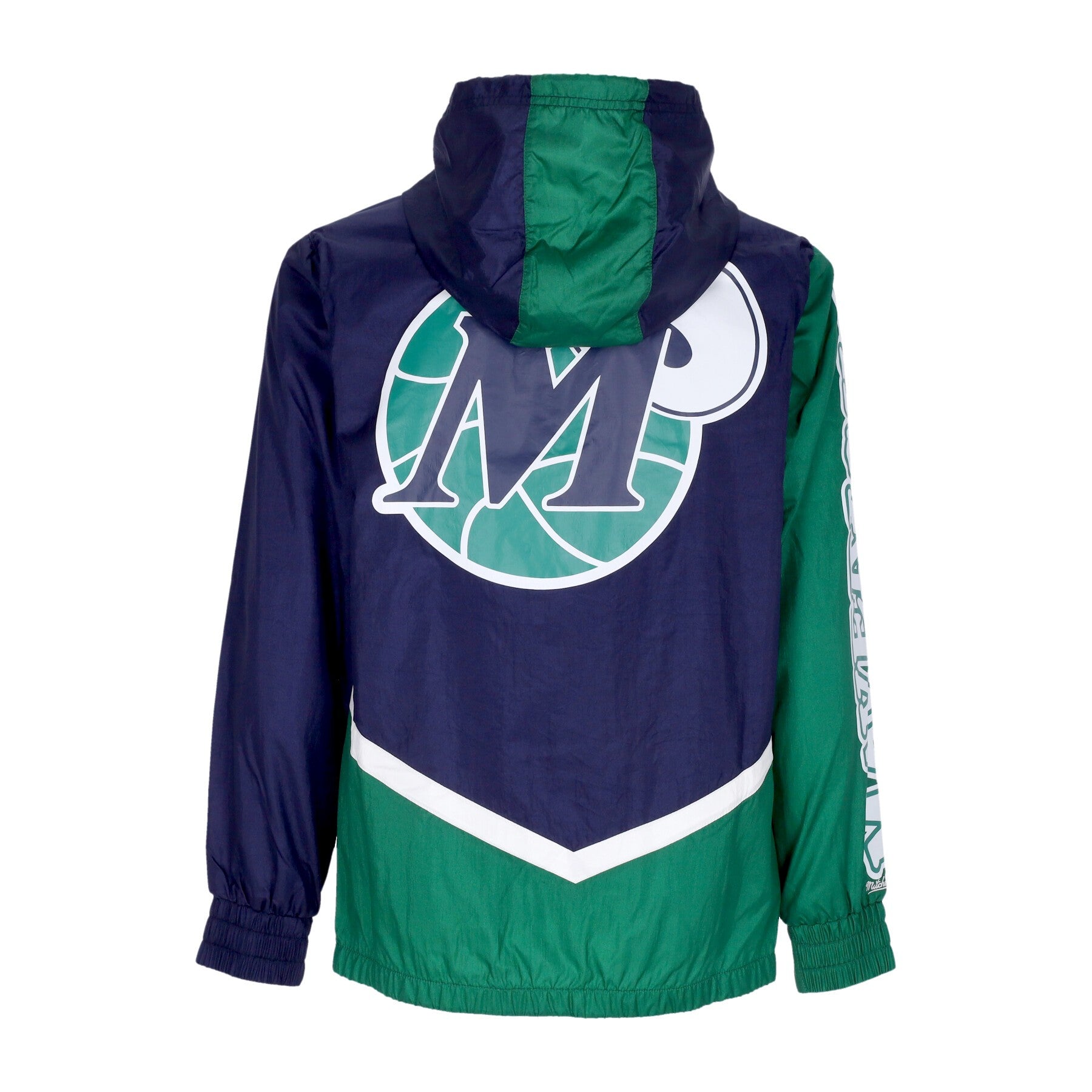 Mitchell & Ness, Giacca A Vento Uomo Nba Undeniable Full Zip Windbreaker Hardwood Classics Dalmav, 