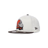 New Era, Cappellino Visiera Piatta Uomo Nfl Sideline 5950 Clebro, Chrome White/original Team Colors