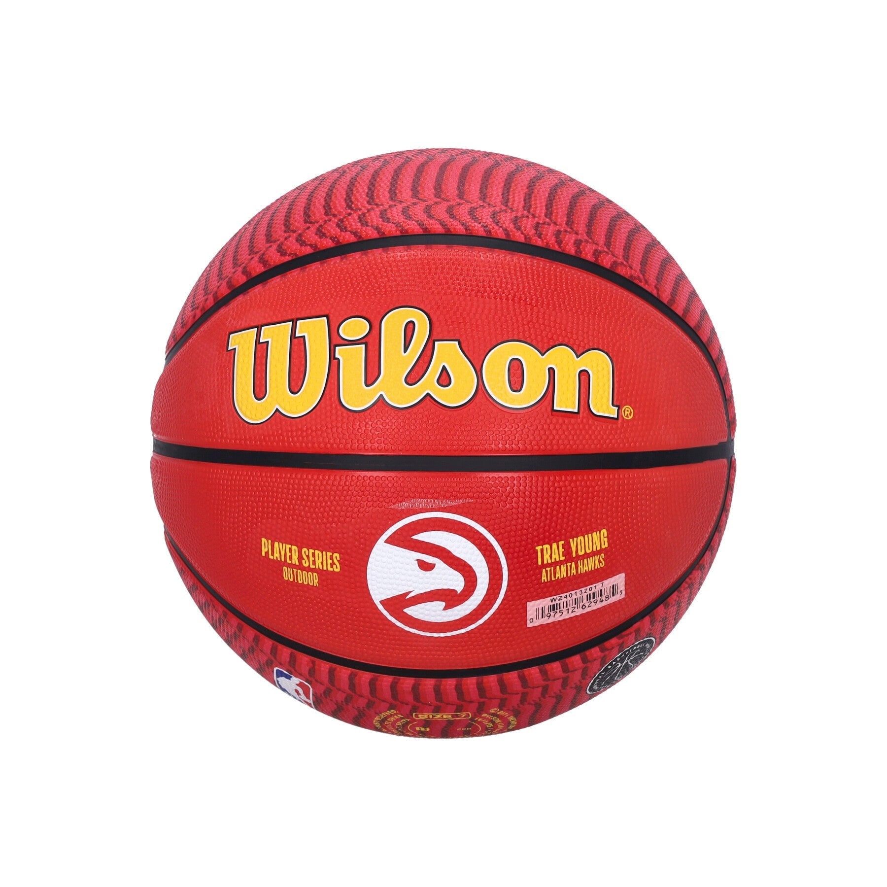 Wilson Team, Pallone Uomo Nba Trae Young Icon Outdoor Basketball Size 7, 