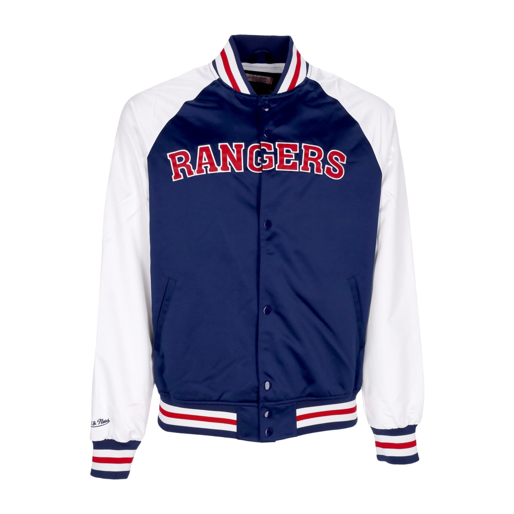 NHL Primetime LW Veste en satin Neyran Navy Bomber Jacket