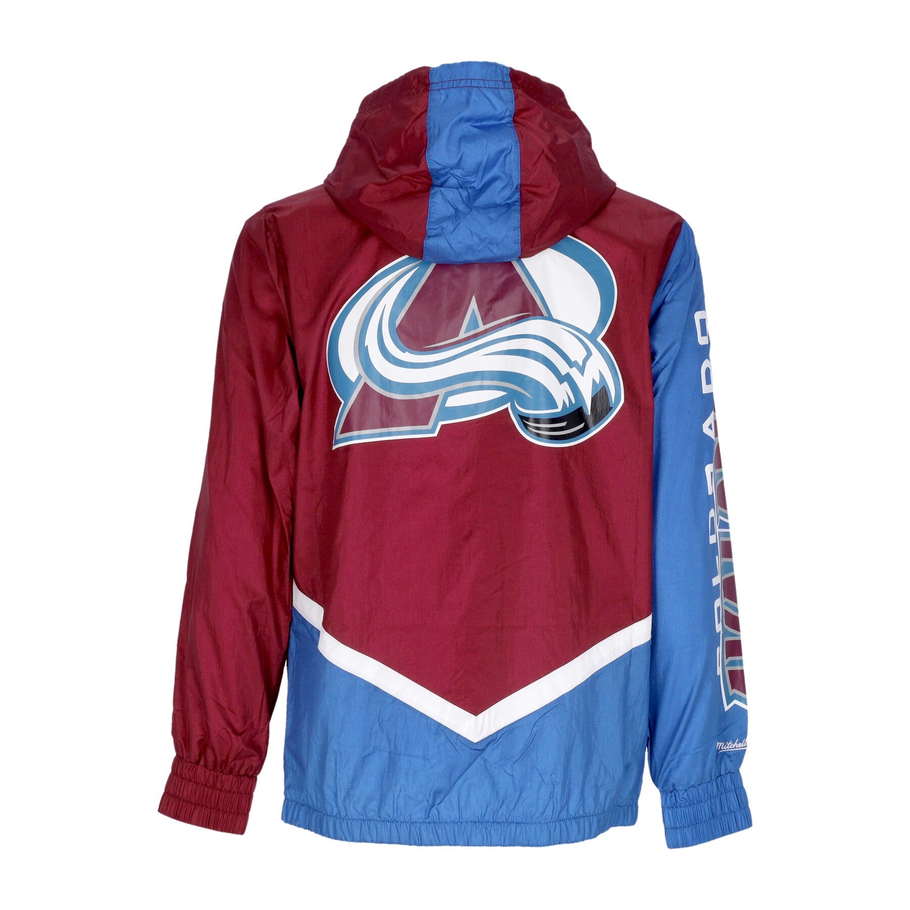 Mitchell & Ness, Giacca A Vento Uomo Nhl Undeniable Full Zip Windbreaker Colava, 