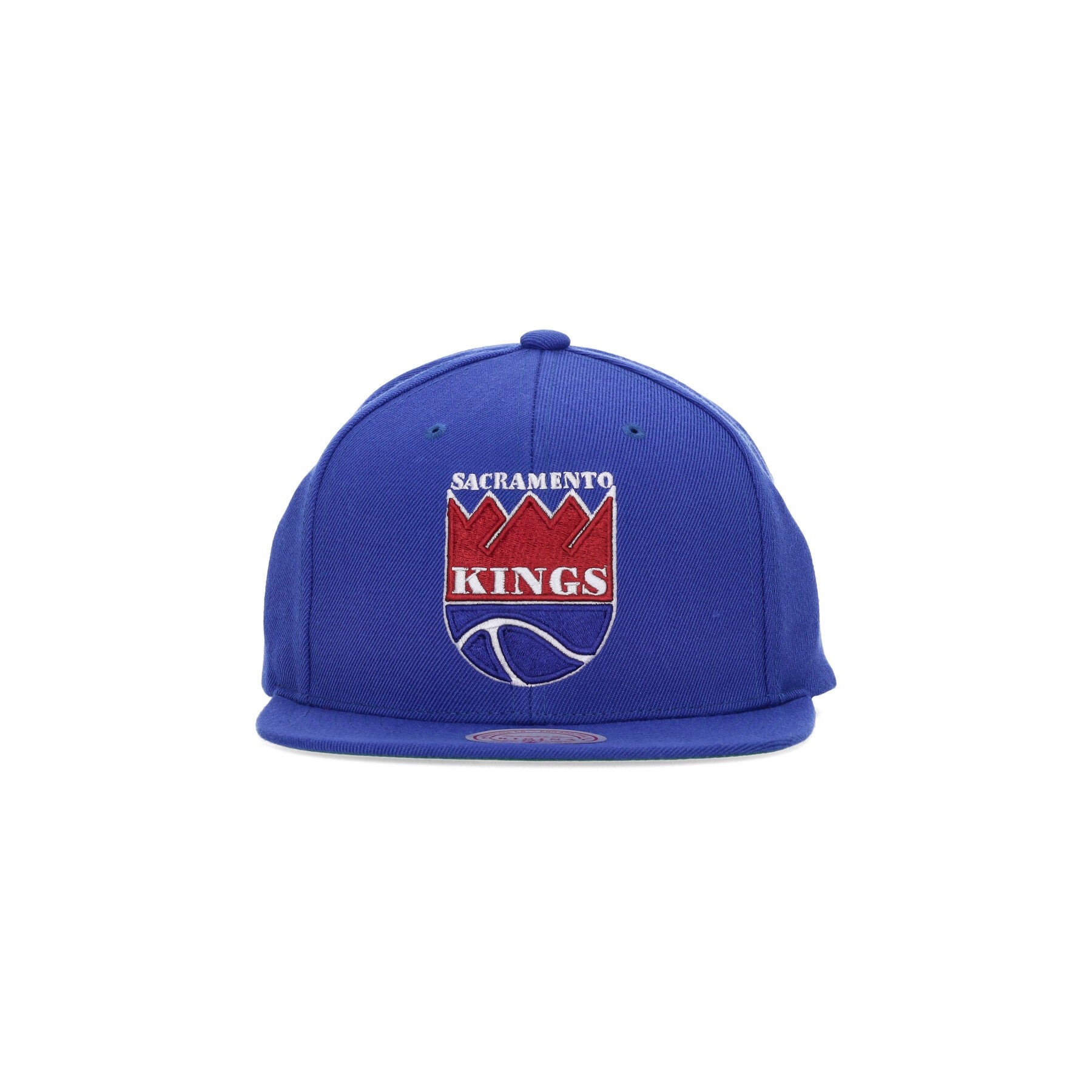 Mitchell & Ness, Cappellino Visiera Piatta Uomo Nba Team Ground 2.0 Snapback Hardwood Classics Sackin, Blue