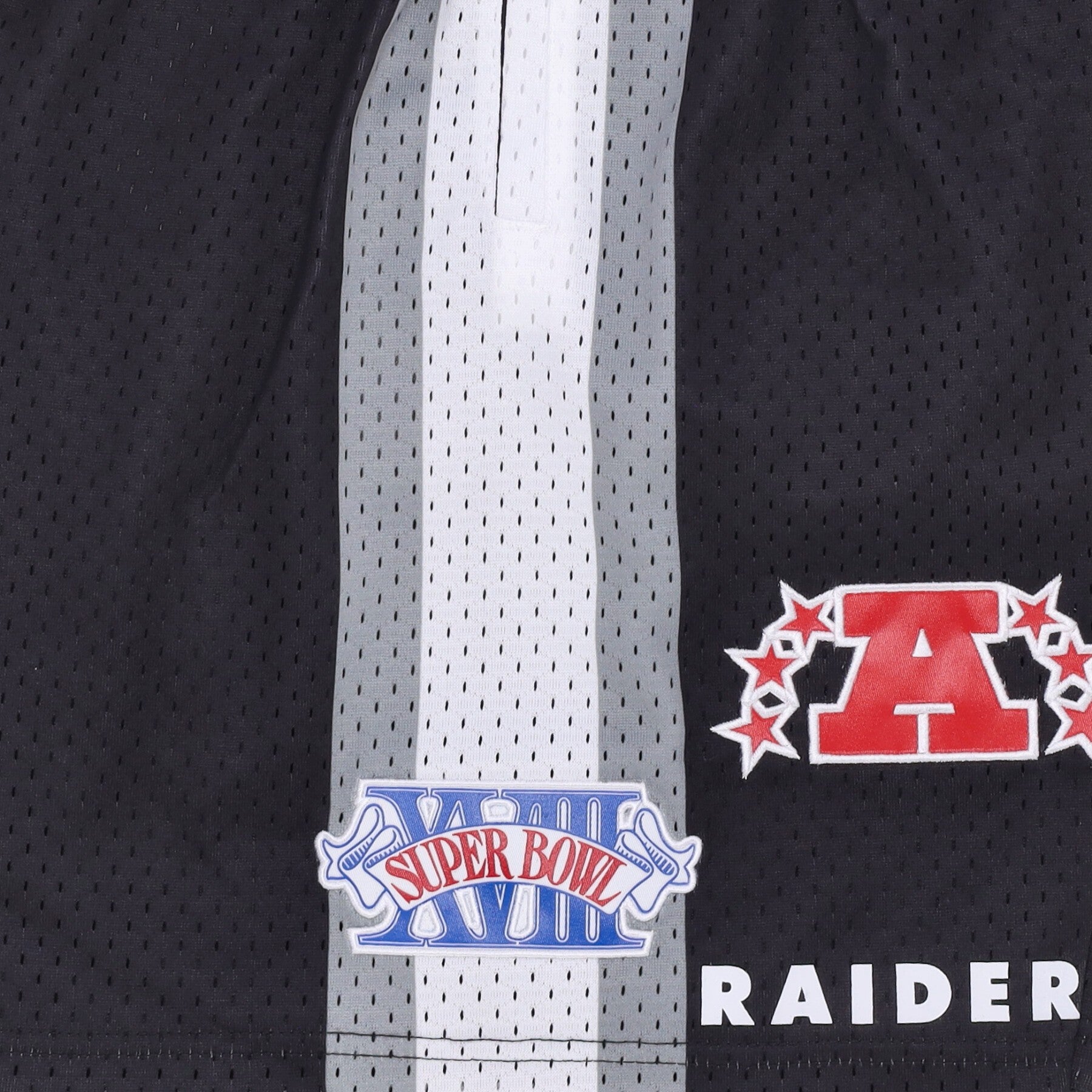 Mitchell & Ness, Pantaloncino Tipo Basket Uomo Nfl Hometown Mesh Short Oakrai, 