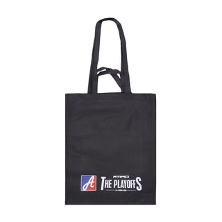 Atipici, Borsa Di Tela Uomo The Playoffs Logo Maxi Tote Bag, Black
