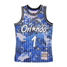 Mitchell & Ness, Canotta Basket Uomo Nba Ah Swingman Jersey 5.0 Hardwood Classics 1994 No 1 Penny Hardaway Orlmag, Blue