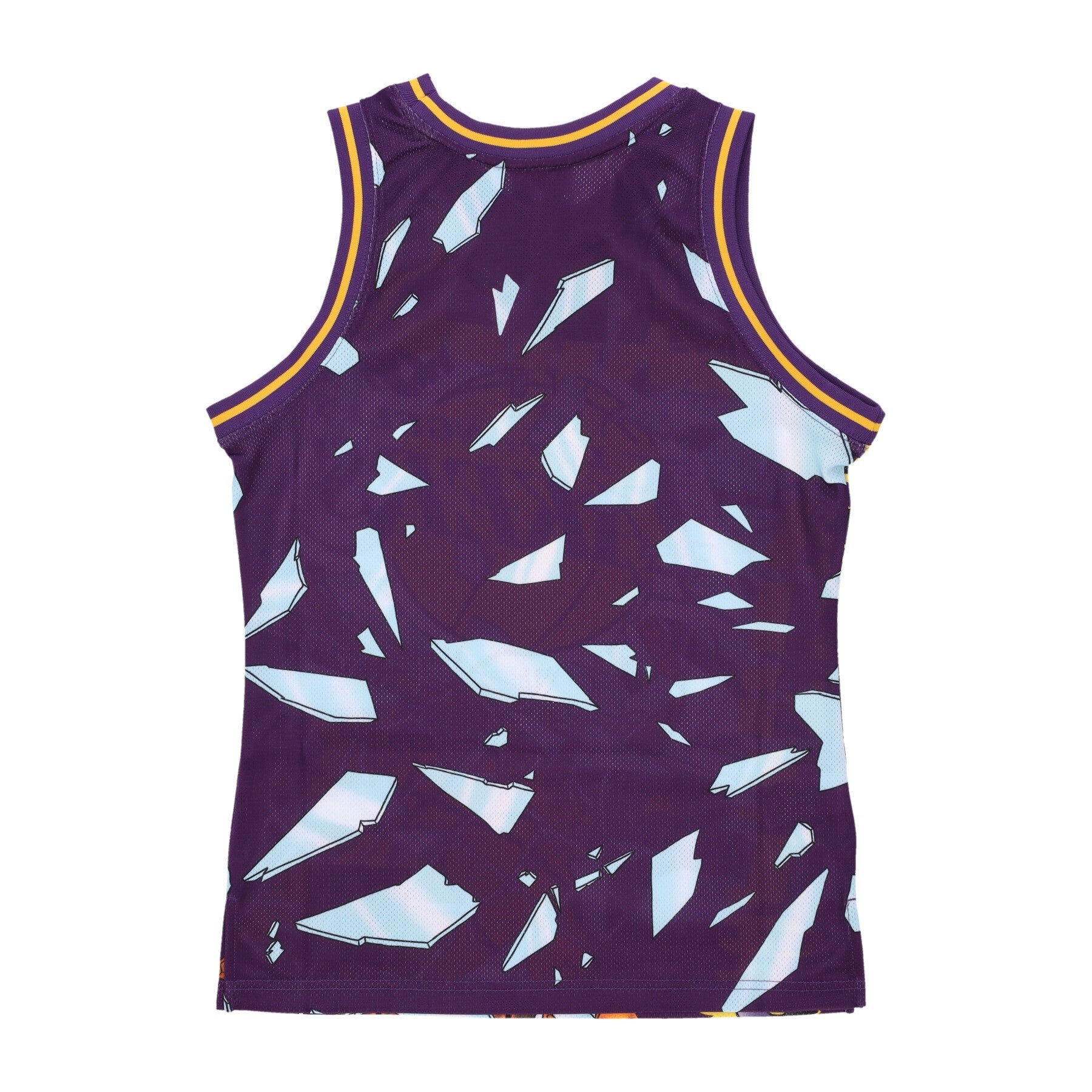Canotta Basket Uomo Nba Big Face Fashion Tank 6.0 Hardwood Classics Loslak Purple/original Team Colors