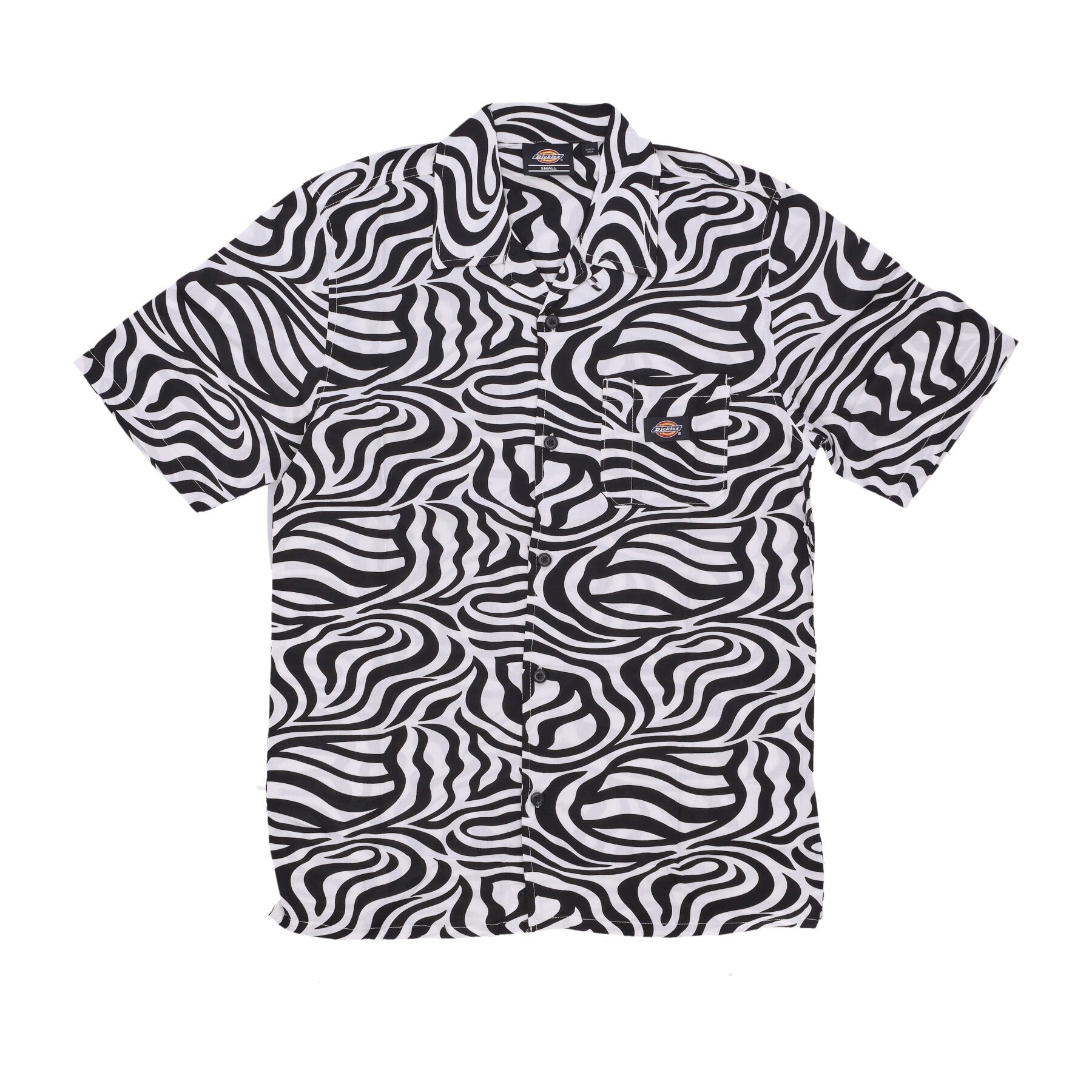 Clackamas Shirt Cloud Zebra Men's Short Sleeve Shirt
