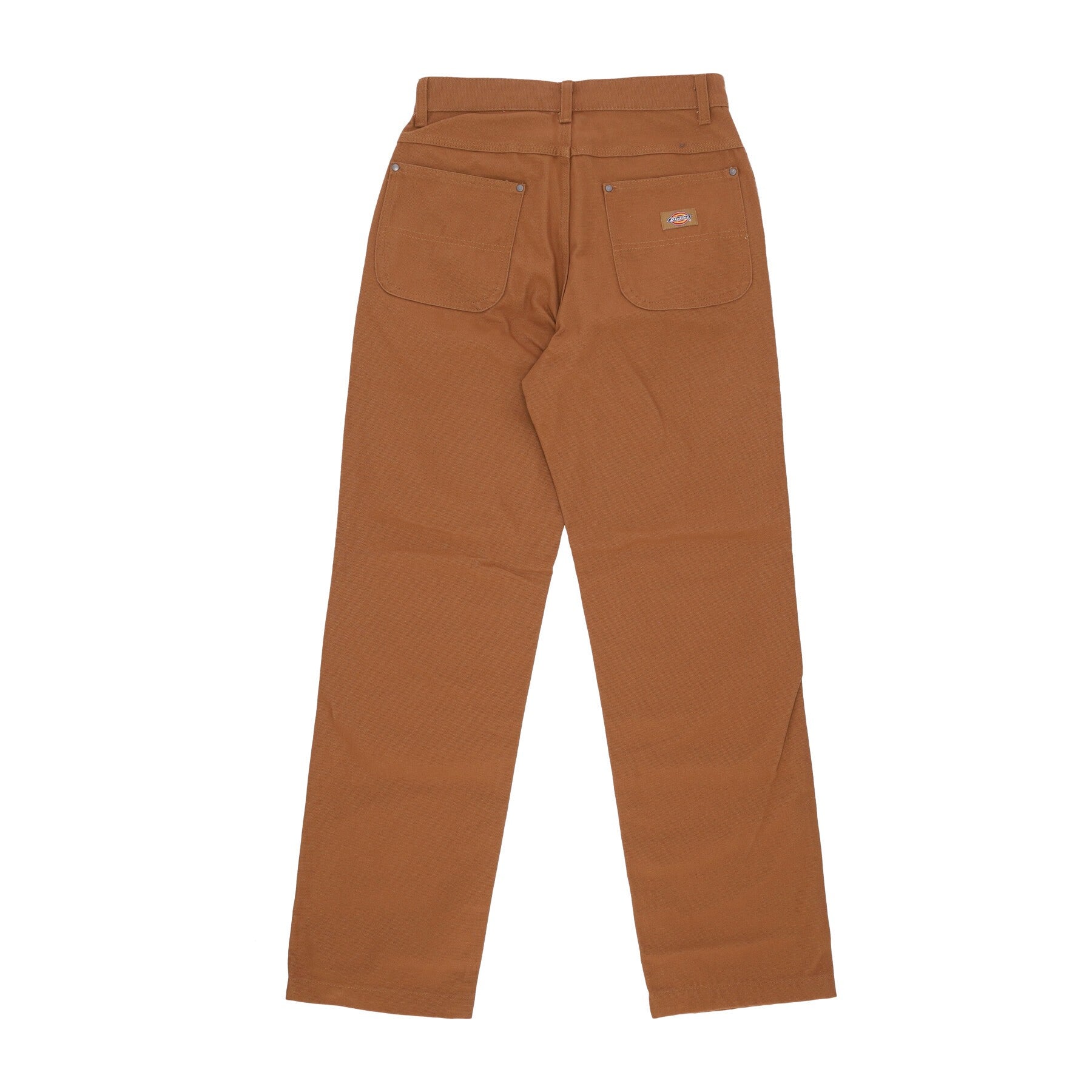 Duck Canvas Utility Stone Washed Brown Duck Men's Long Trousers