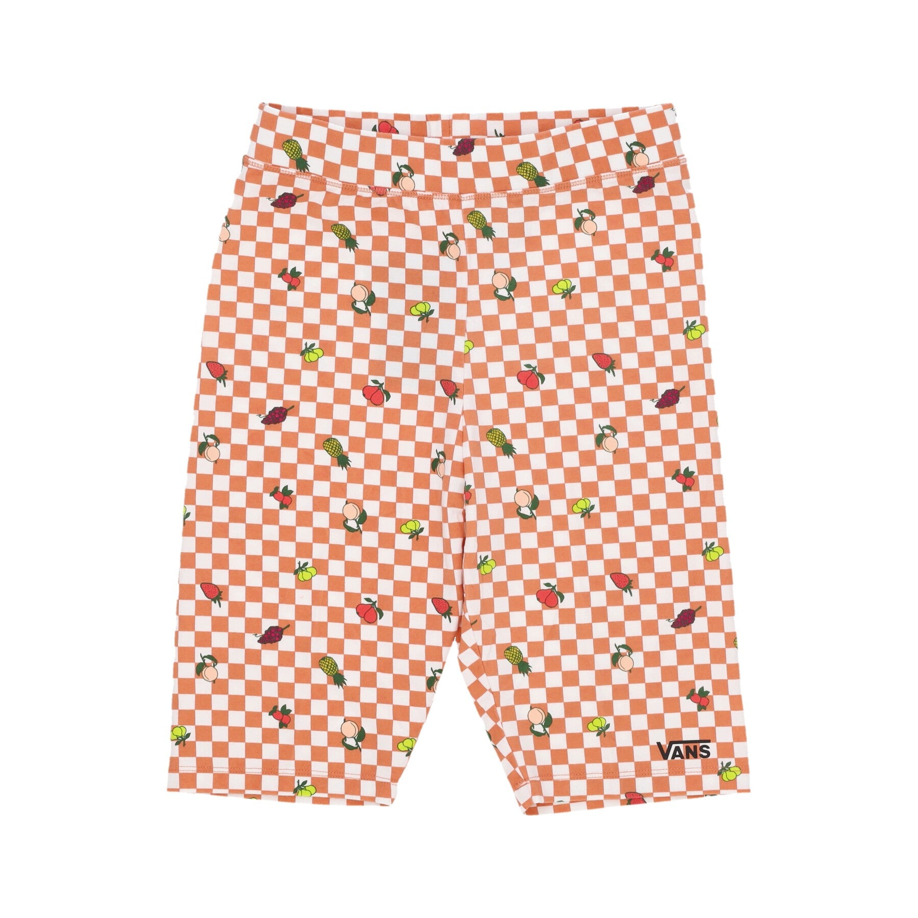 Vans, Pantaloncino Ciclista Donna Flying V Print Legging Short, Sun Baked/marshmallow