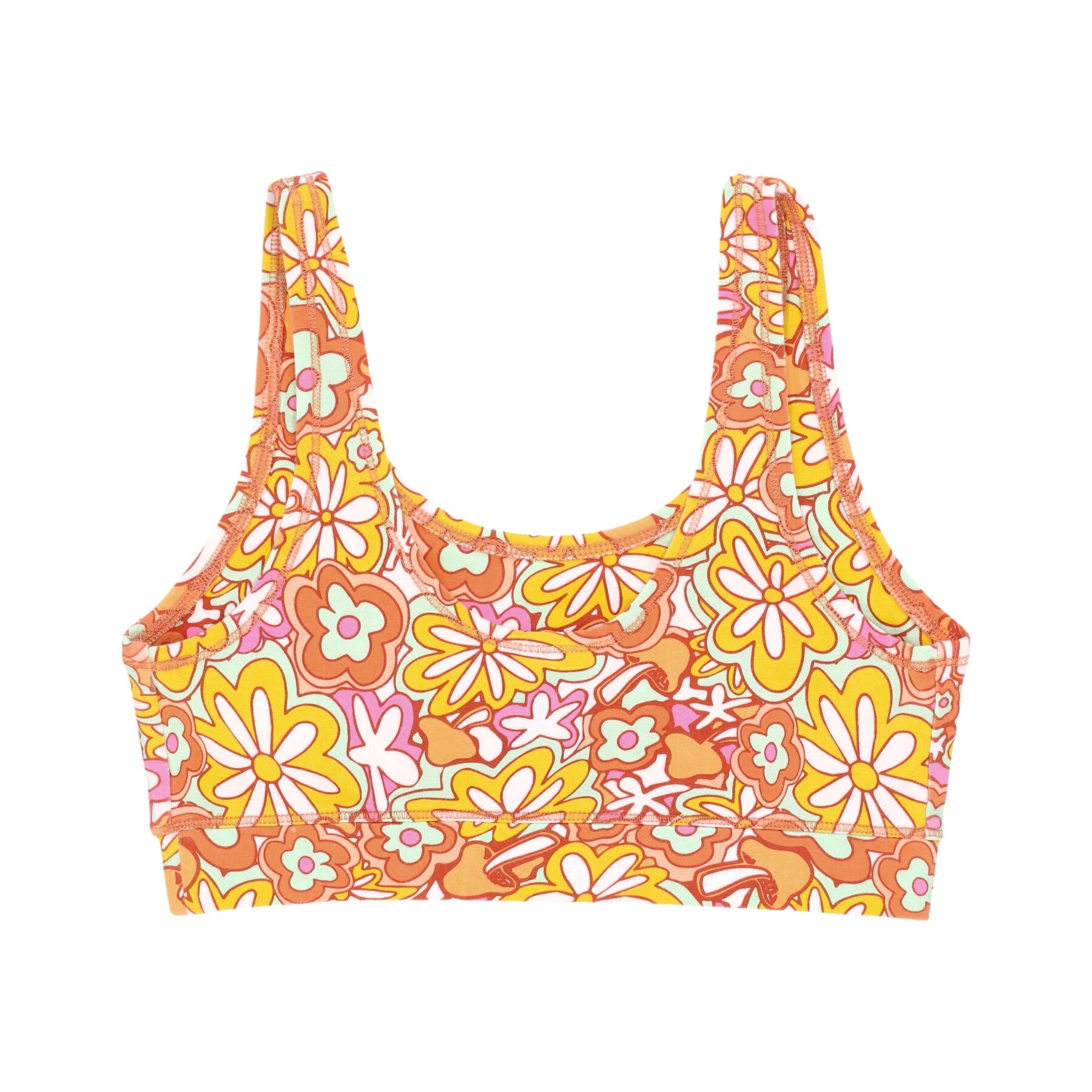 Vans, Top Donna Flying V Print Bra, Sun Baked