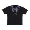 Phobia, Maglietta Uomo Lightning Tee, Black/blue/grey/lightblue