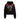 Phobia, Felpa Leggera Cappuccio Donna Lightning Crop Hoodie, Black/red/grey/orange