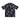 Phobia, Herren-Kurzarmshirt Lightning Shirt, Schwarz/Grau