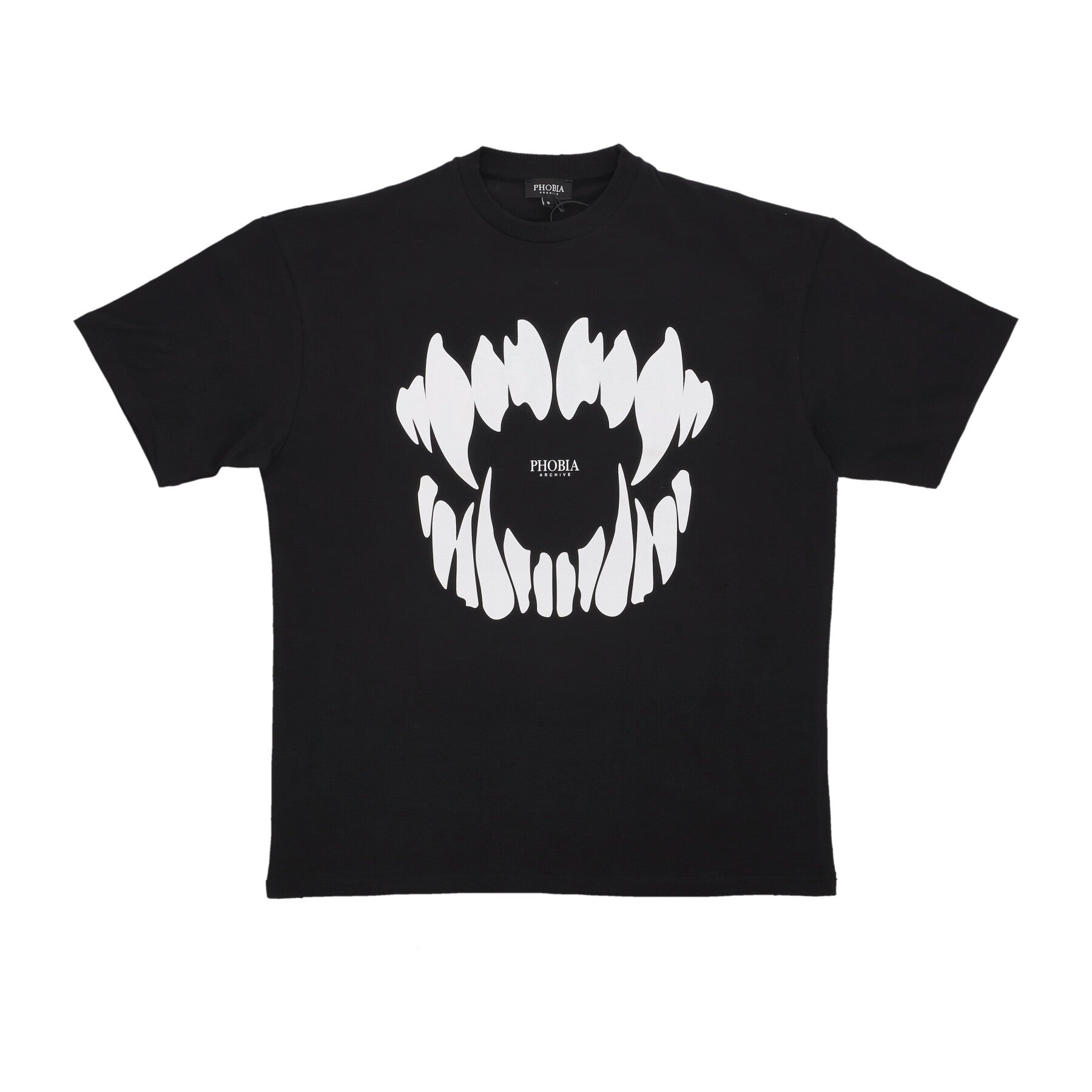 Mouth Print Tee Men's T-Shirt Black/white