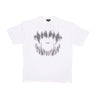Phobia, Maglietta Uomo Mouth Print Tee, Off White/grey