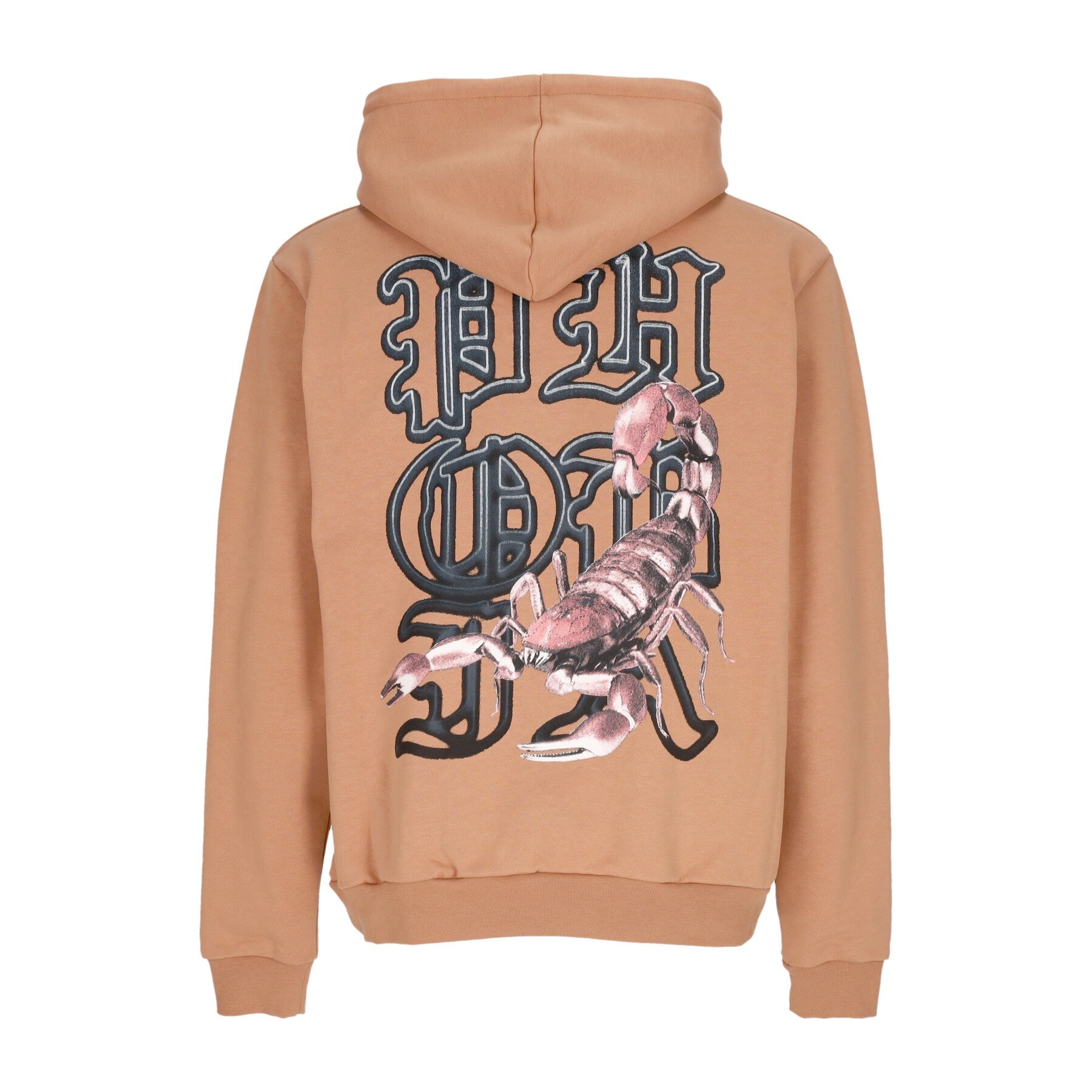 Phobia, Felpa Leggera Cappuccio Uomo Scorpion Hoodie, 