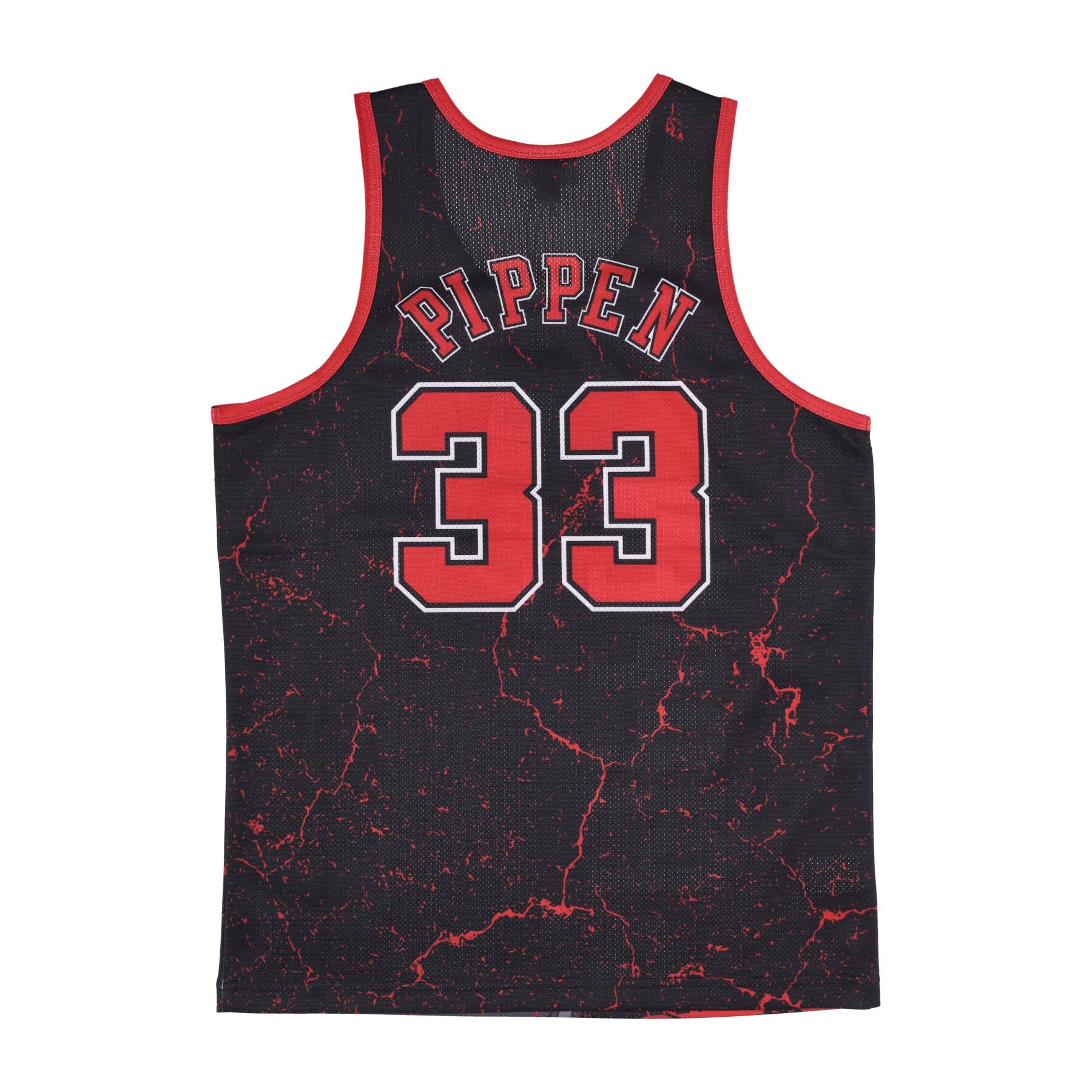 Mitchell & Ness, Canotta Tipo Basket Uomo Nba Burst Mesh Tank No 33 Scottie Pippen Chibul, 