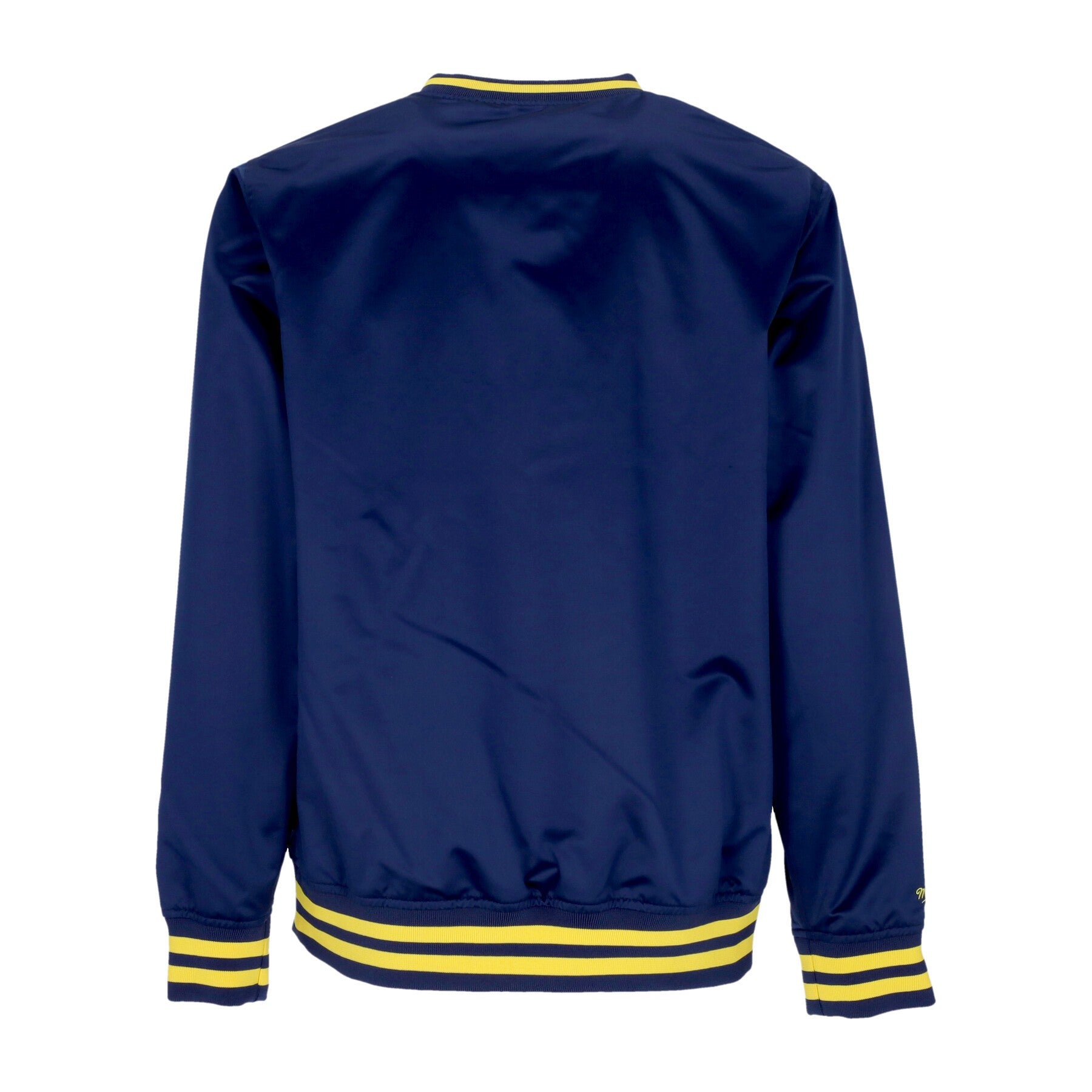 Mitchell & Ness, Casacca Uomo Ncaa Sideline Pullover Satin Jacket Micwol, 