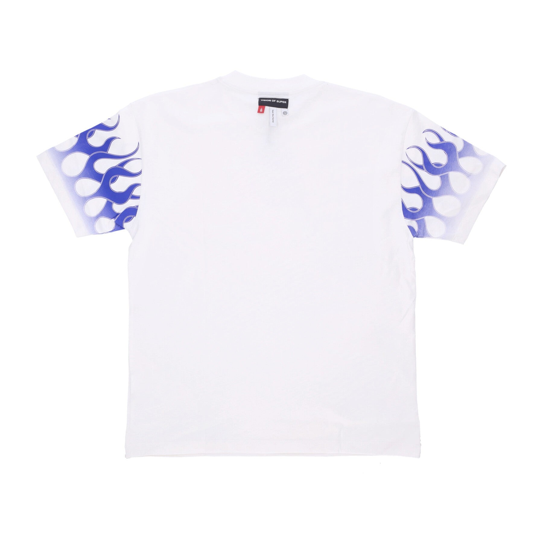 Camiseta de Hombre TEE Flames Off White/Blue