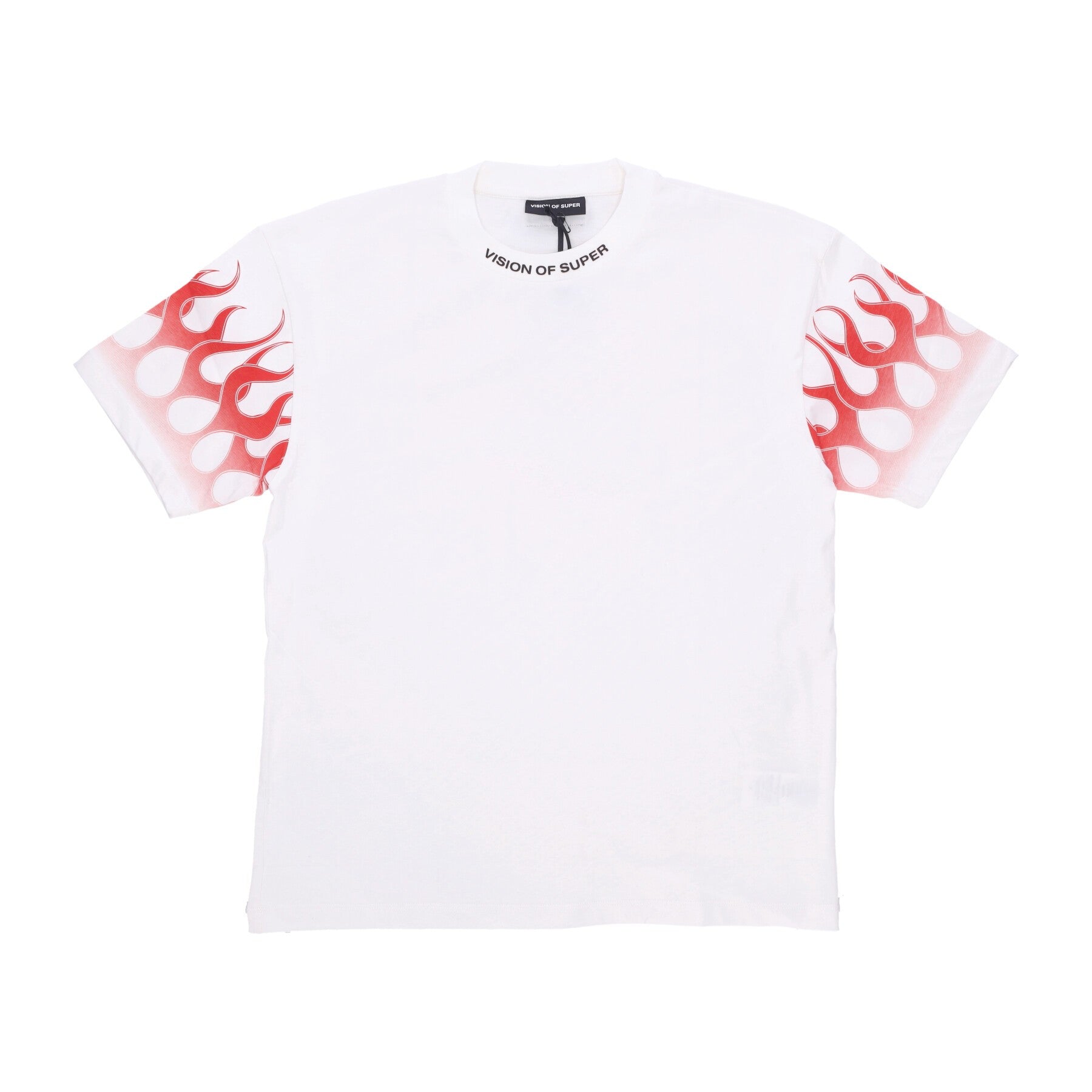 Flames Tee White / Red Men's T -Shirt