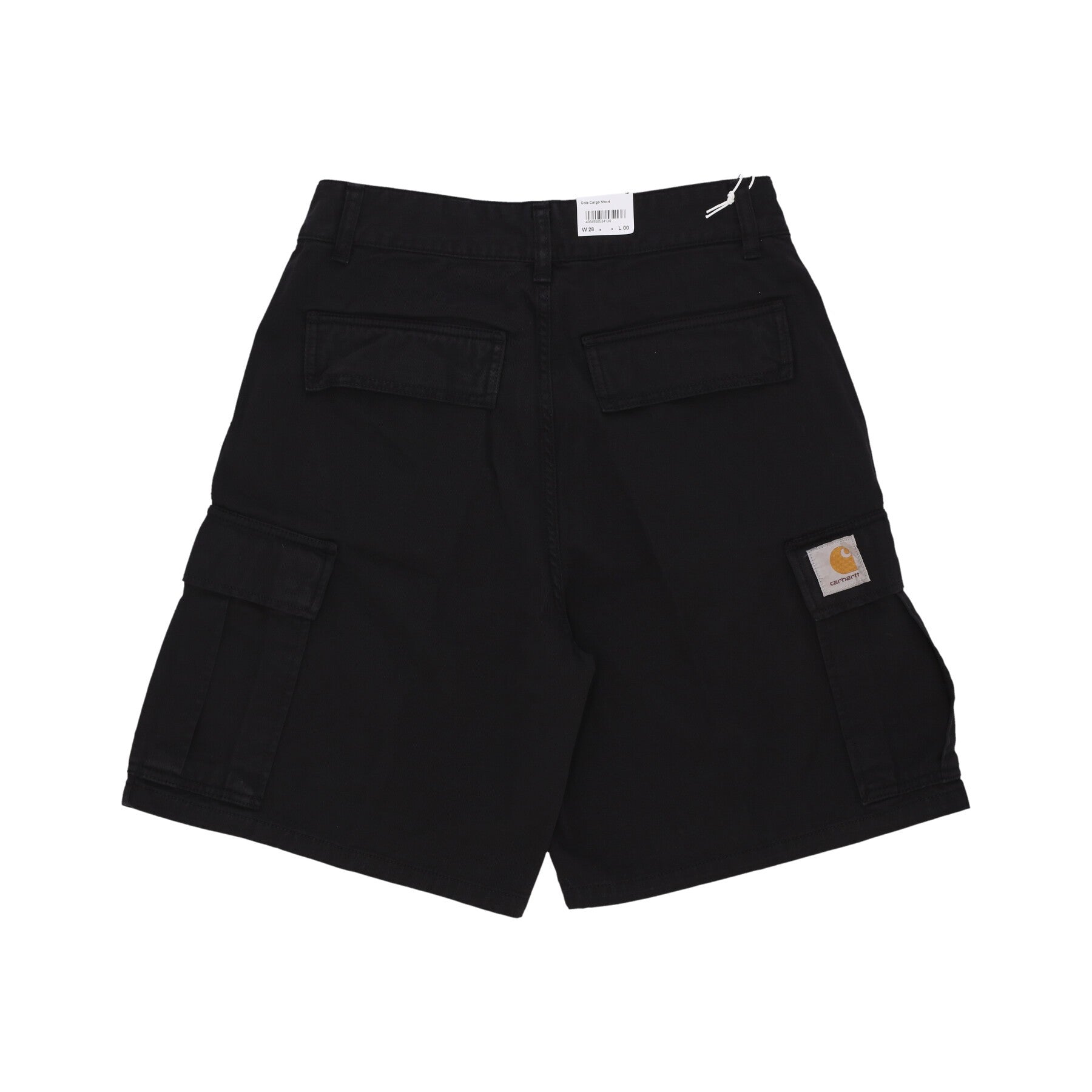 Cole Cargo Short Men's Shorts Black Garment Dyed