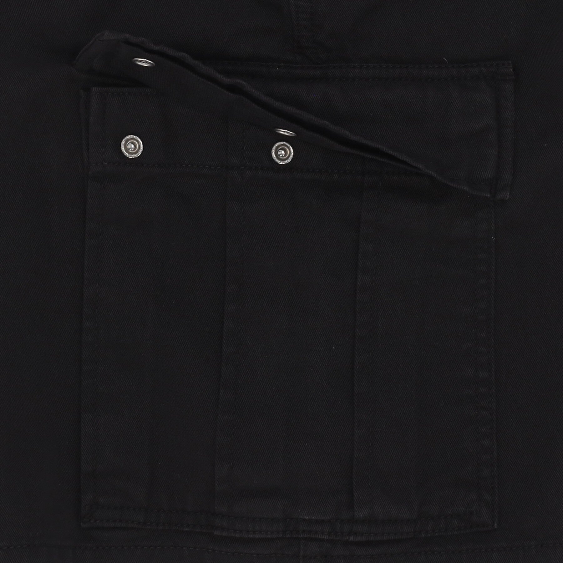 Pantalone Corto Uomo Cole Cargo Short Black Garment Dyed