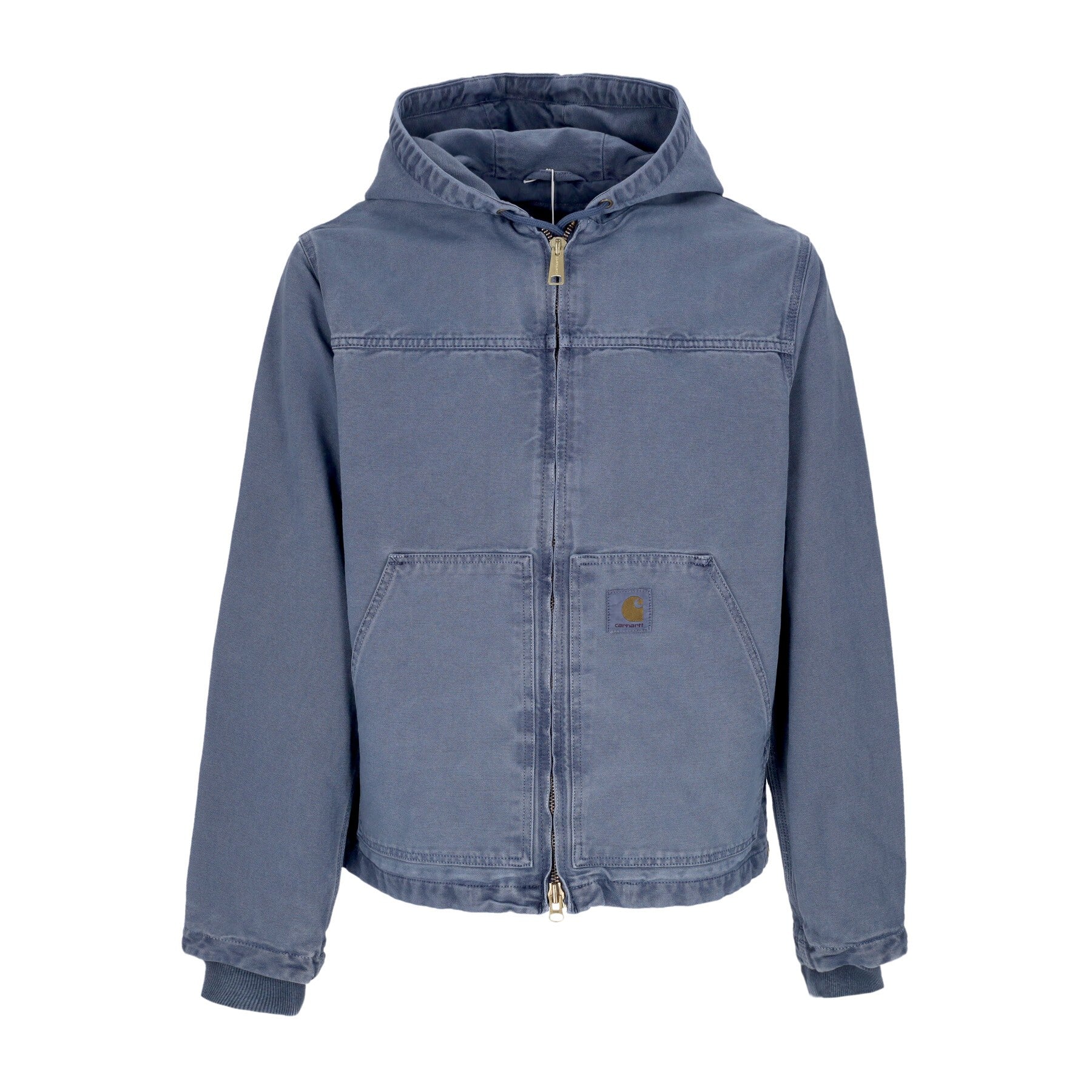 Carhartt Wip, Giubbotto Uomo Arling Jacket, Storm Blue Faded