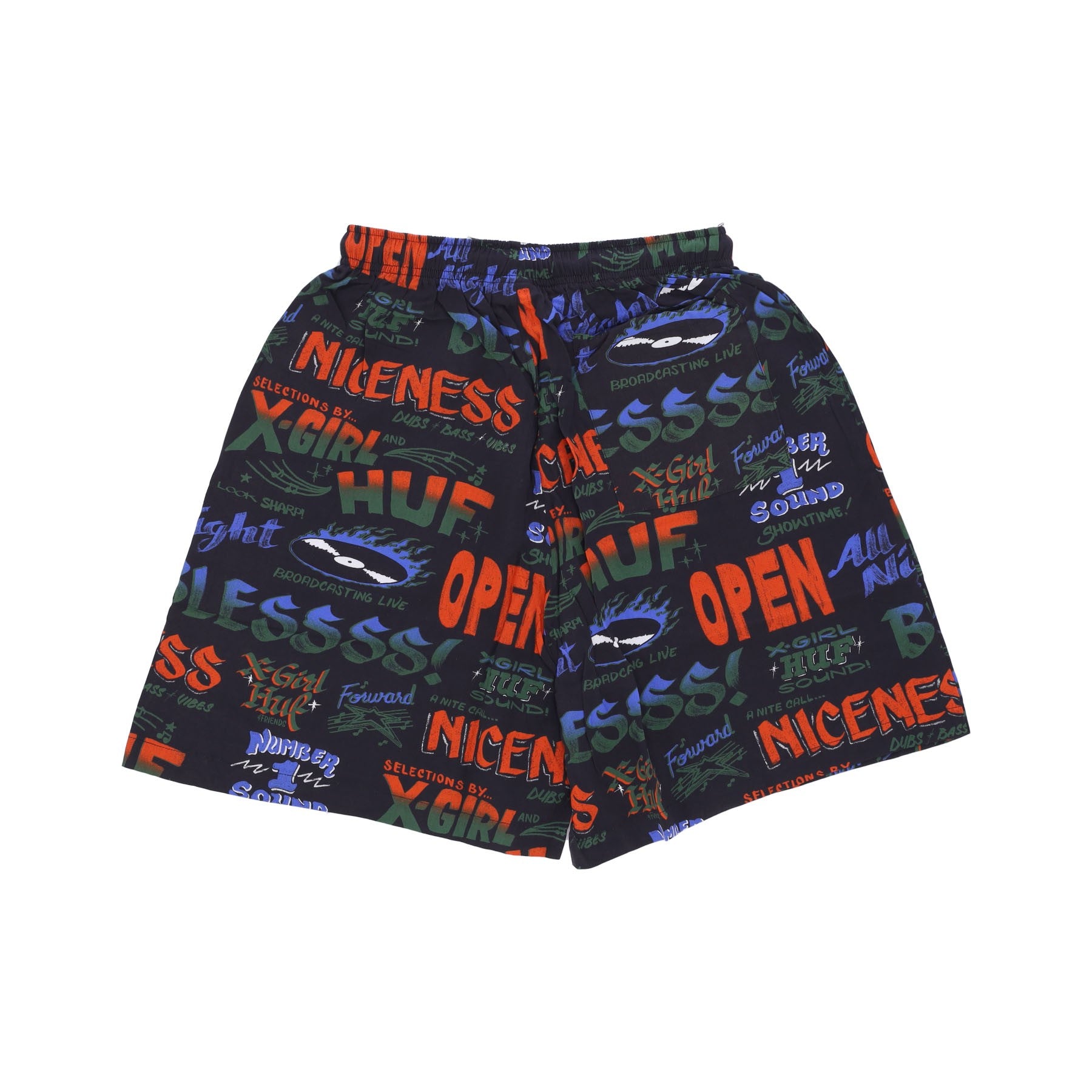 Huf, Pantalone Corto Donna Sound Resort Short X X-girl, 