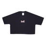 Huf, Maglietta Corta Donna 1993 Crop Tee, Black