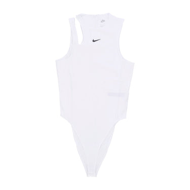Nike, Body Donna Sportwear Essential Bodysuit Tank, White/black
