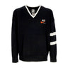Nike, Maglione Leggero Uomo Sportswear Trend Sweater, Black/sail/team Orange/sail