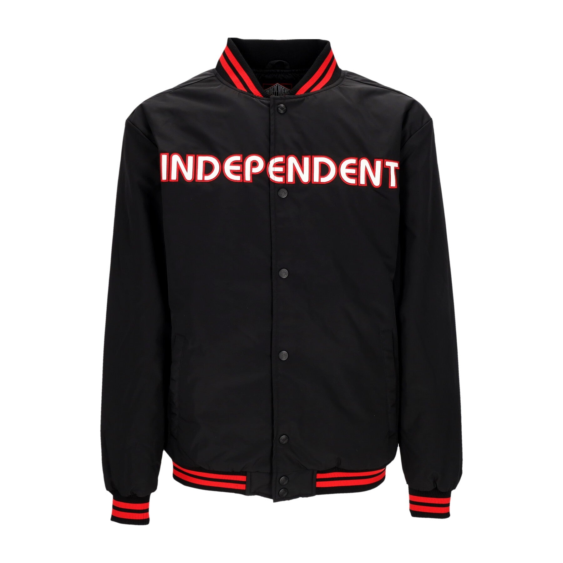 Independent, Giubbotto Bomber Uomo Bauhaus Stadium Jacket, Black