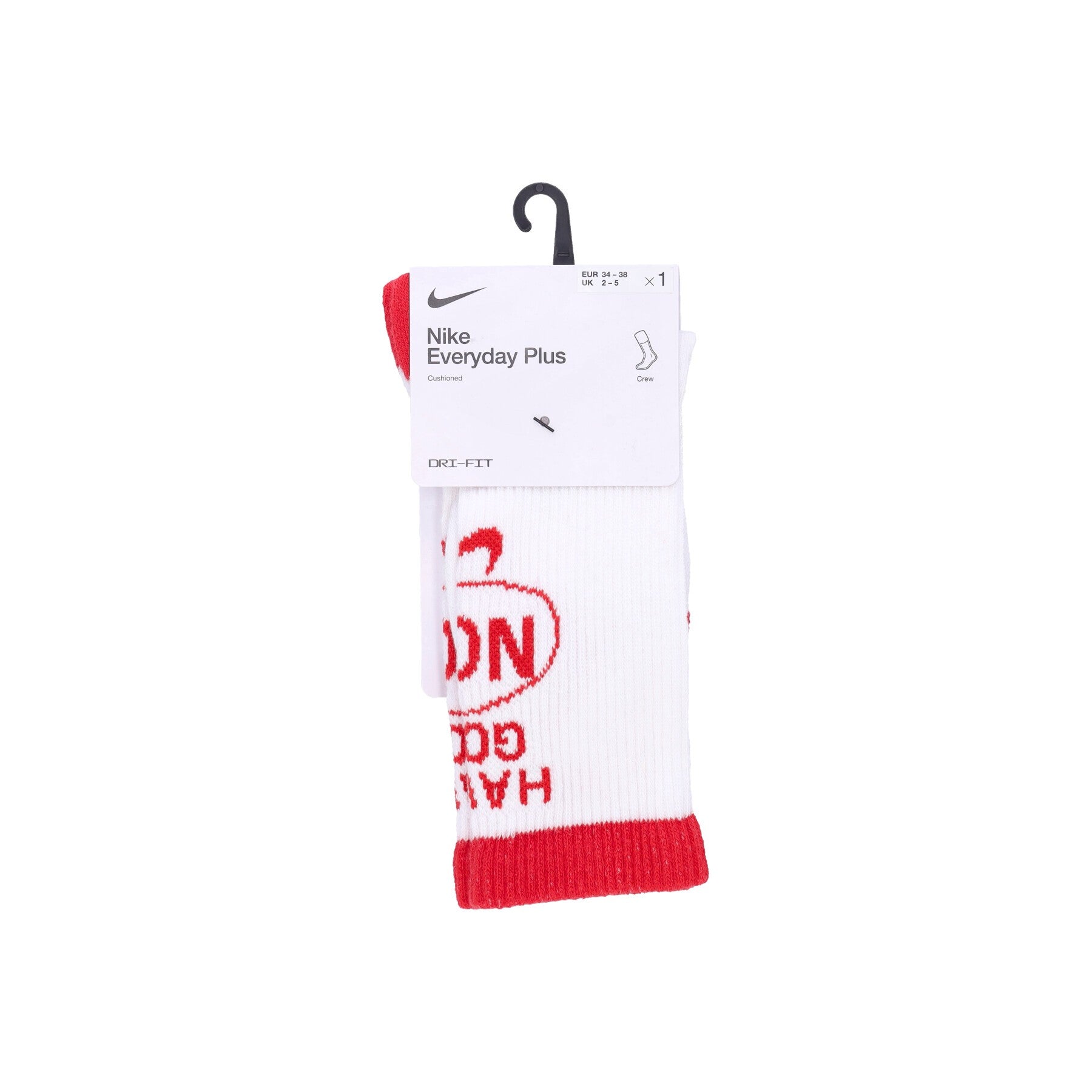 Nike, Calza Media Uomo Everyday Plus Cushioned Crew Socks, 