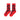 Nike, Men's Medium Sock Everyday Essentials Crew Sock, University Red/white