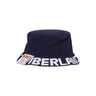 Timberland, Cappello Da Pescatore Uomo Logo Printed Brim Bucket, Peacoat