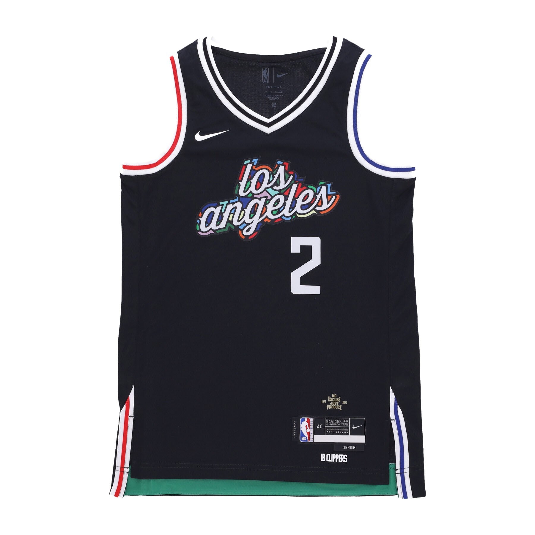 Men's Basketball Tank Top Nba Dri Fit Swingman Jersey City Edition No Kawhi Leonard Loscli Black