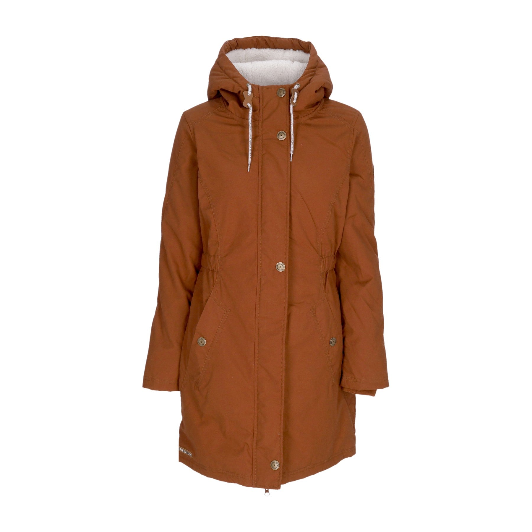 Giaccone Lungo Donna Holina Coat Teak