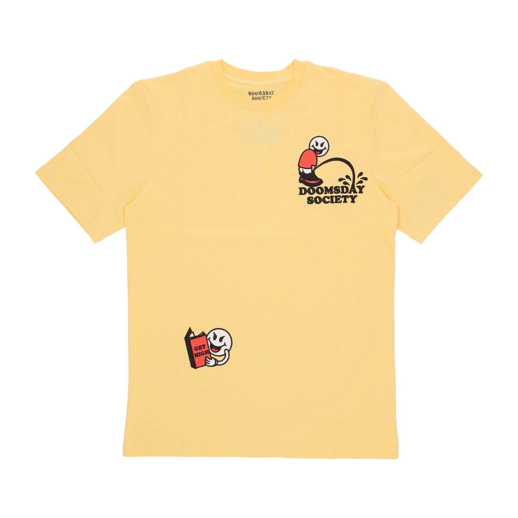 Men's Pissing Tee Gold/yellow T-shirt